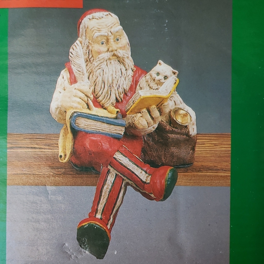 Stocking holder Santa Christmas